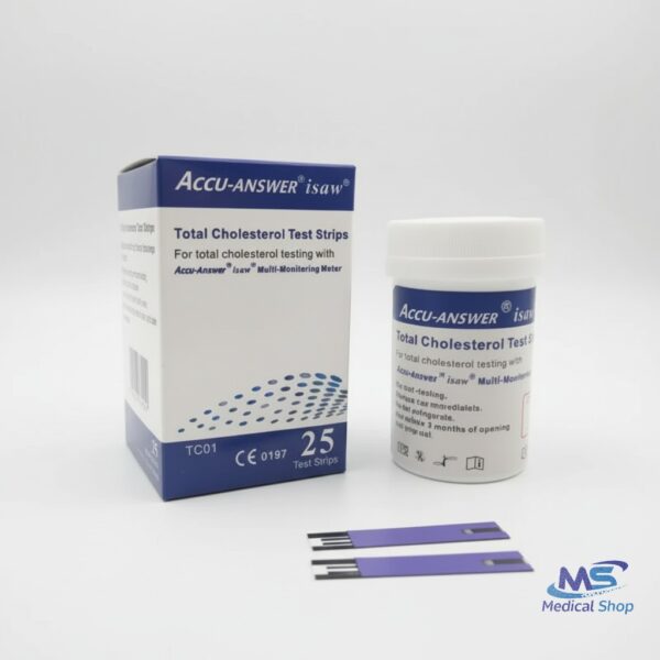 Accu-Answer isaw Cholesterol Test Strip (25pcs)