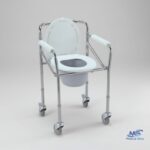 Commode Chair with Wheel