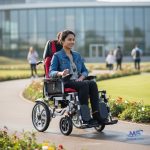 Electric sleeping wheelchair