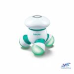 Portable Beurer Handheld Mini Body Massager with LED light, Comfortable Vibration, Easy Hand Grip, MG16