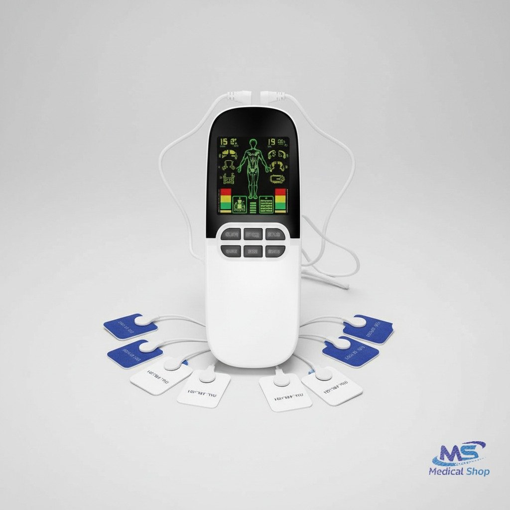 prostudio-ai-tens-electrical-massage-machine-647046 (1) Tens Electrical Nerve Stimulation Physiotherapy Pulse Digital Massage Machine - Image 1