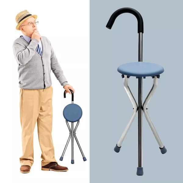 Walking Stick With Chair