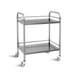 Hospital Instrument Trolley Double Rack