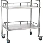 Hospital Medicine 2 Rack Trolley