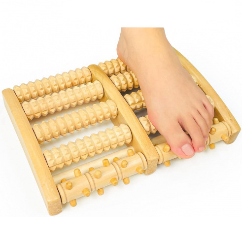 Wooden Foot Massager