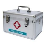 First Aid Kit Box with Safety Lock